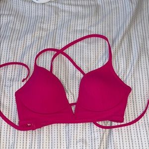 Hot pink, shade n shore bikini top